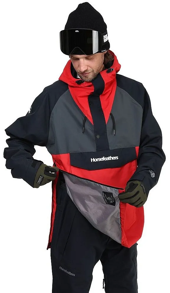 jacket Horsefeathers Spencer - Lava Red - men´s