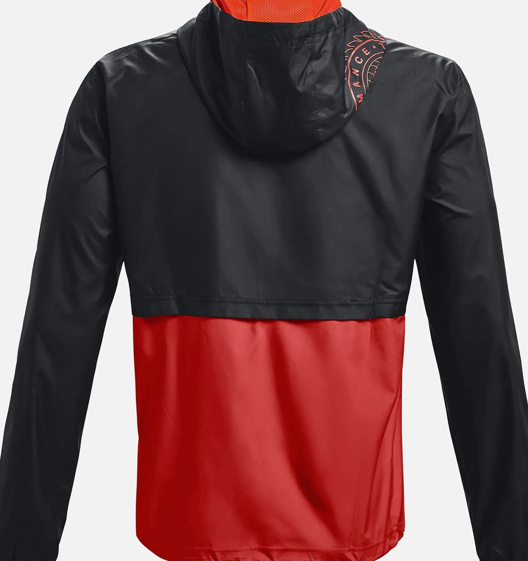 jacket Under Armour Woven Alma Mater Anorak - 839/Radiant Red/Black - men´s
