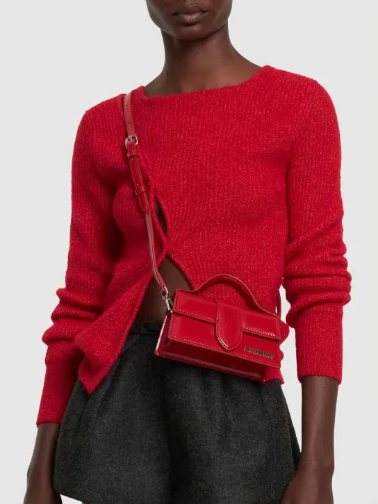 Jacquemus   Le Bambino leather top handle bag 