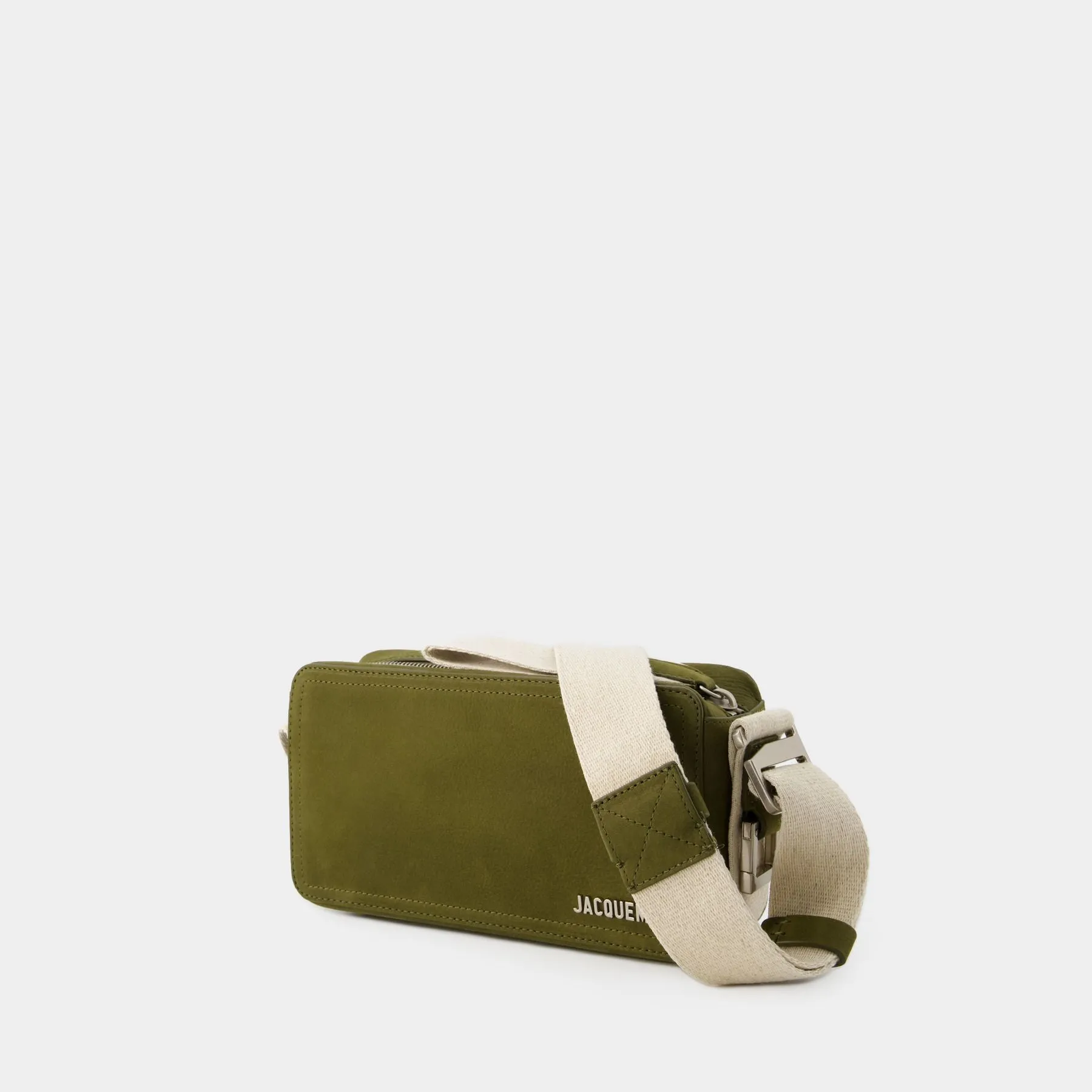 Jacquemus  Le Cuerda Horizontal Bag - Jacquemus - Leather - Dark Khaki