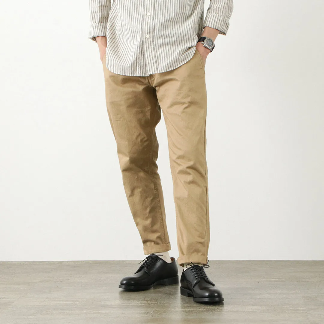 JAPAN BLUE JEANS（ジャパンブルージーンズ） RJB1610 別注 40/3ハイカウントツイル ワイドテーパード ヴィンテージ チノ / パンツ セミワイド テーパード チノパン メンズ 岡山 日本製