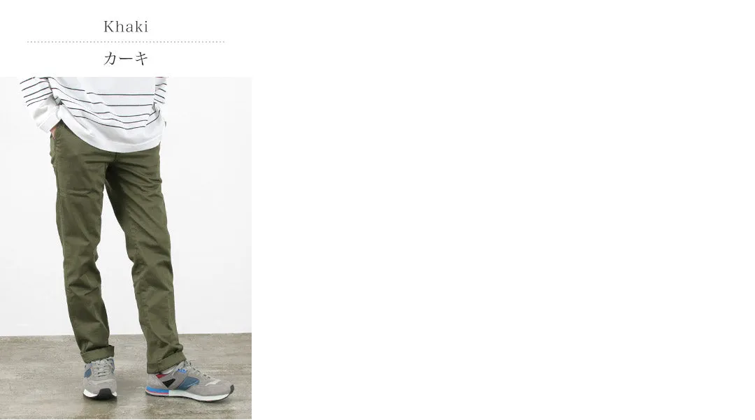 JAPAN BLUE JEANS（ジャパンブルージーンズ） 別注 JB4100RC スリムテーパード フレンチワークチノトラウザー / メンズ 細身 チノパン ストレッチ 伸縮 岡山 日本製