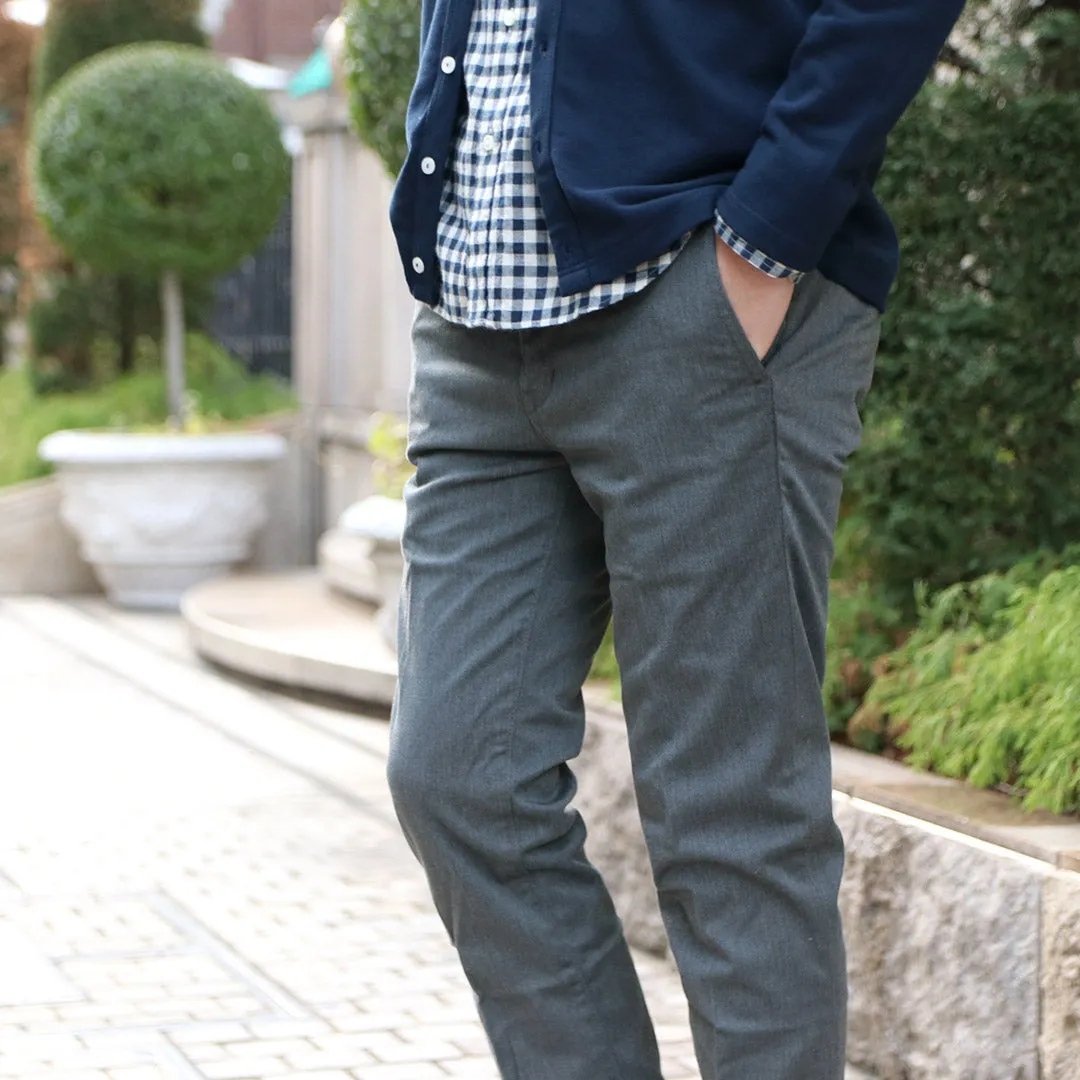JAPAN BLUE JEANS（ジャパンブルージーンズ） 別注 JB4100RC スリムテーパード フレンチワークチノトラウザー / メンズ 細身 チノパン ストレッチ 伸縮 岡山 日本製