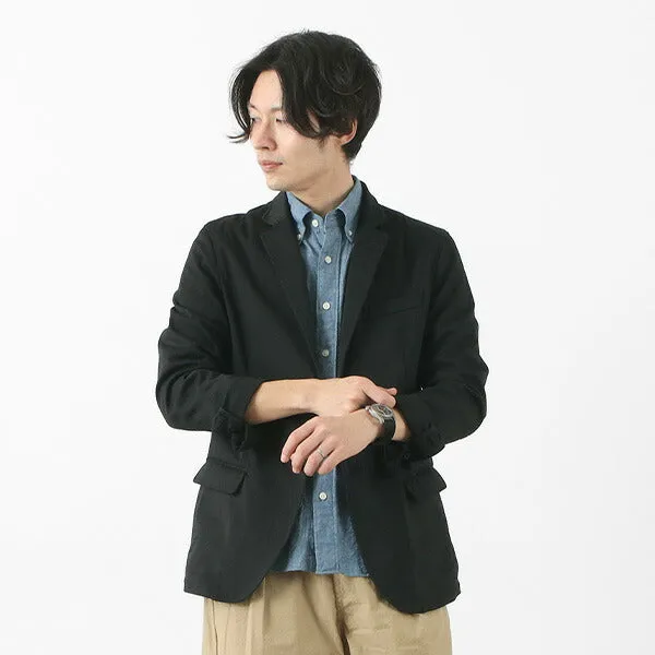JAPAN BLUE JEANS（ジャパンブルージーンズ） 別注 RJBJK4600 / RJB4103 オフィサー テーラードジャケット / ジャケット / メンズ / セットアップ / 岡山 日本製