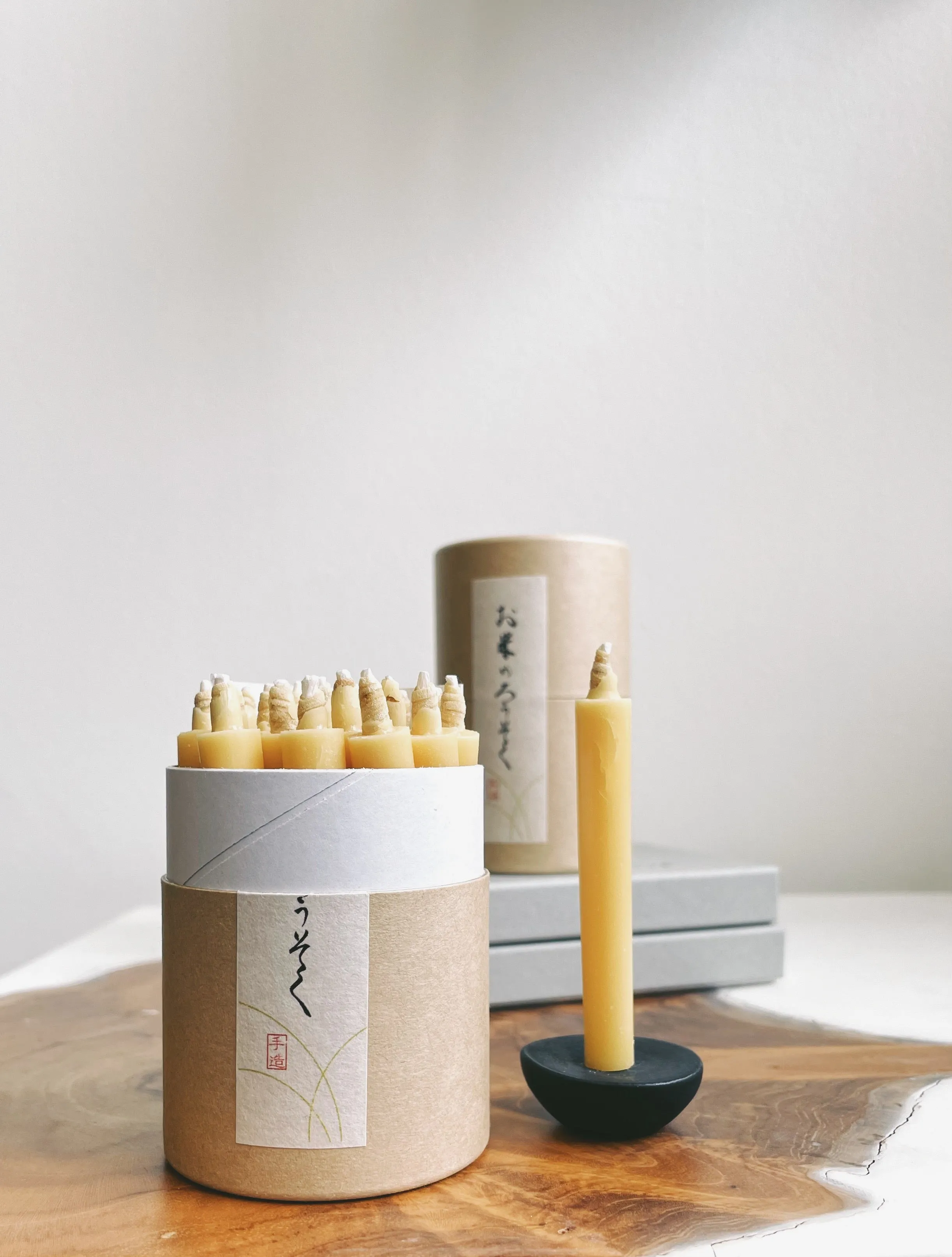 Japanese Rice Wax Candles | Daiyo
