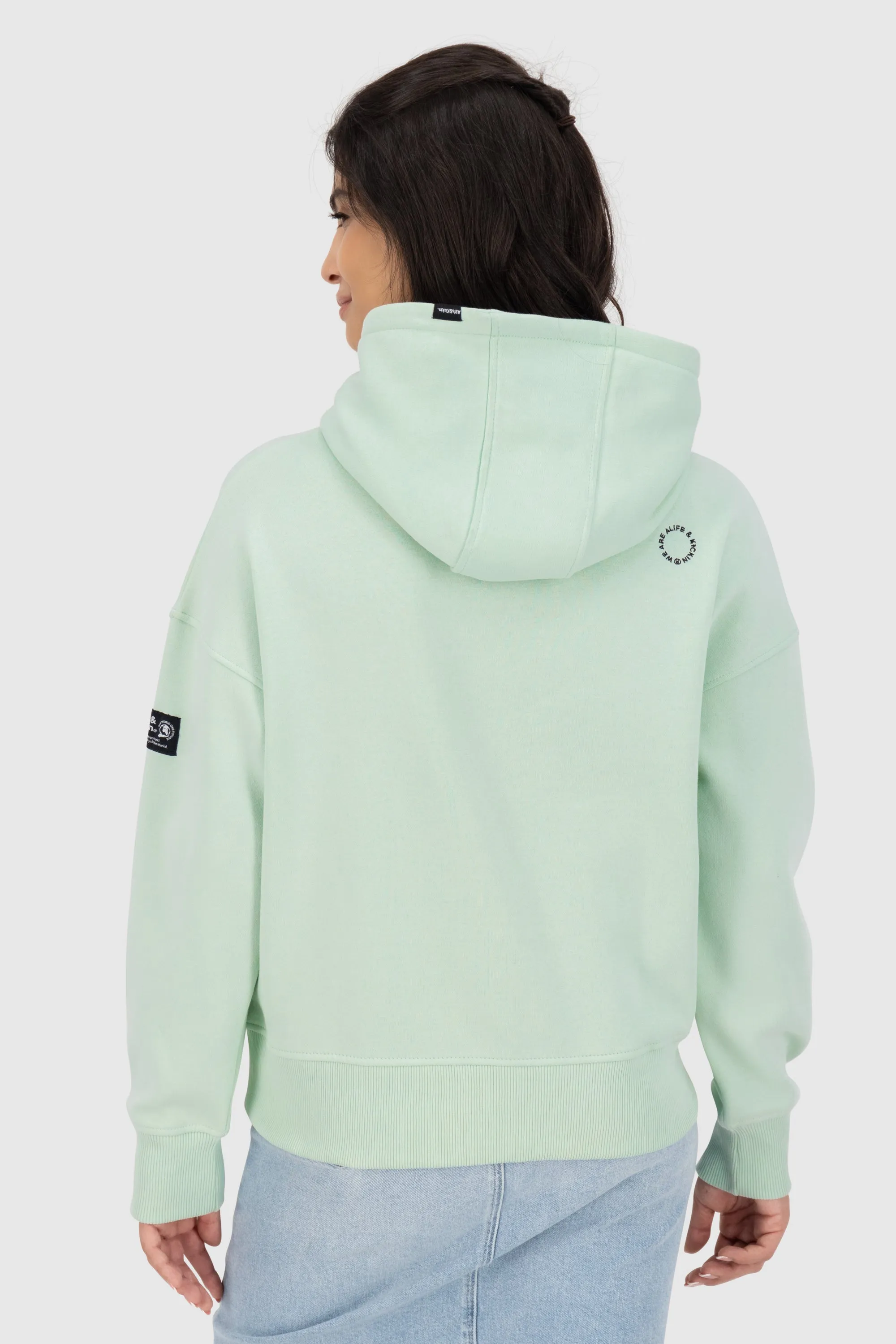 JessyAK A Hoodie Hellgrün