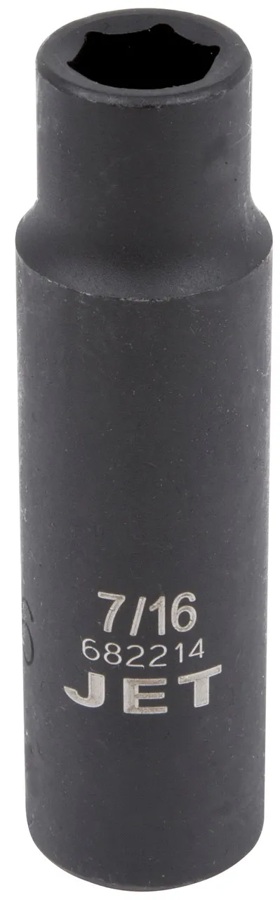 Jet 682216 - 1/2" DR x 1/2" Deep Impact Socket - 6 Point