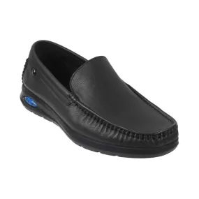 J.Fontini Men Black Casual Loafers