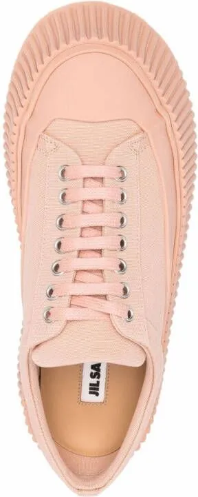 Jil Sander chunky-sole low-top sneakers Pink