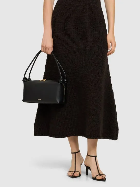 Jil Sander   Medium Giro Zip smooth leather bag 