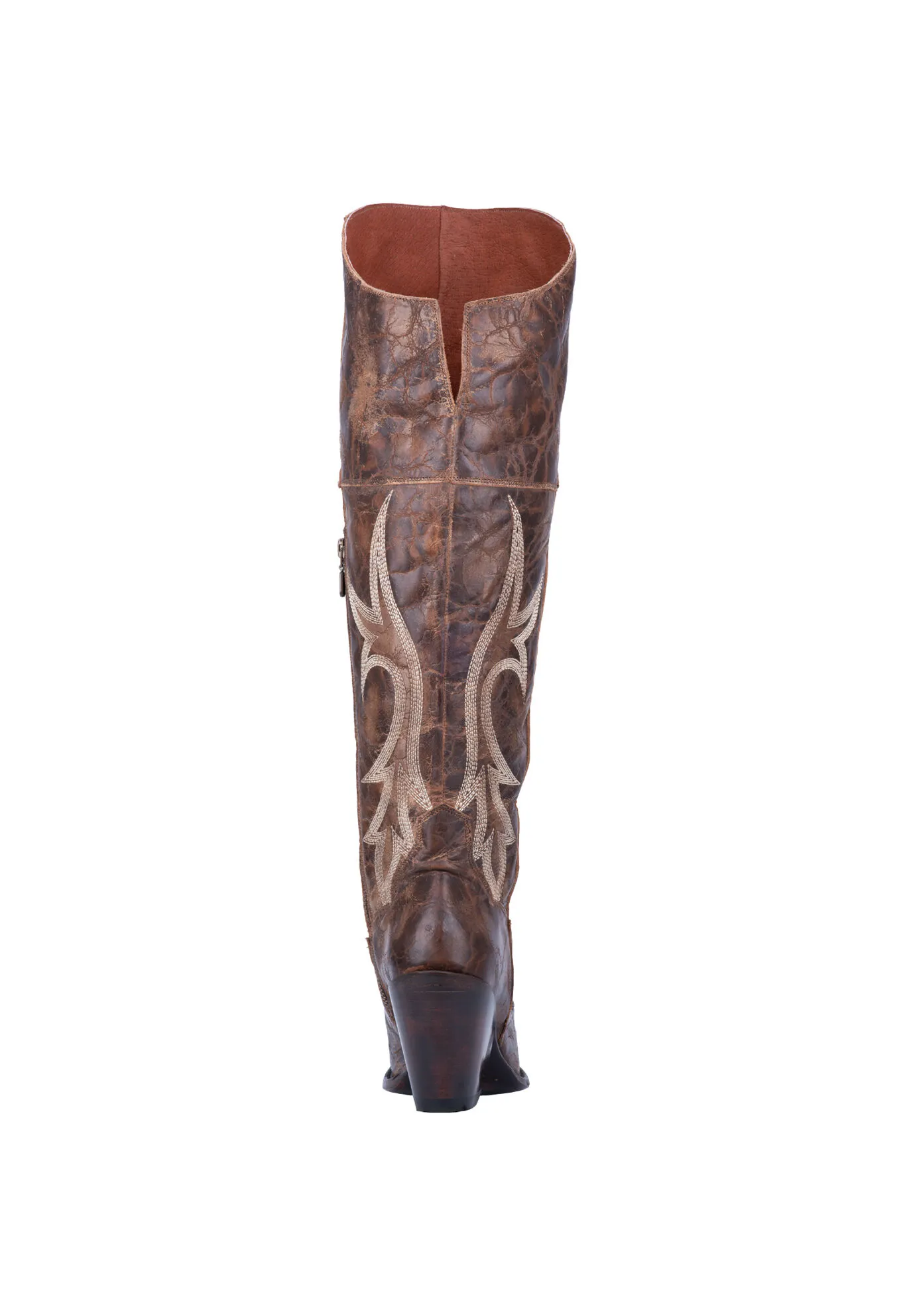 Jilted Over The Knee Western Boot