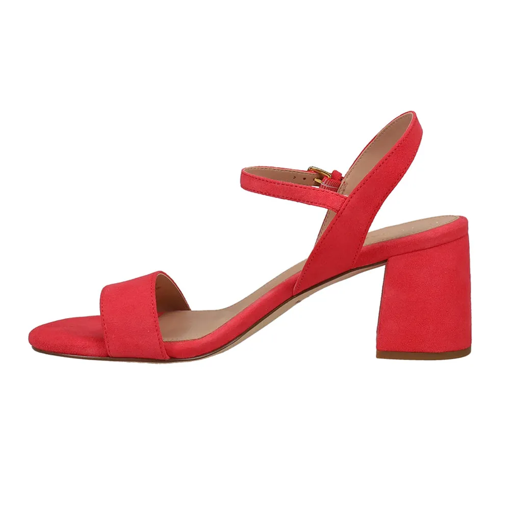 Josie Block Heel Ankle Strap Sandals
