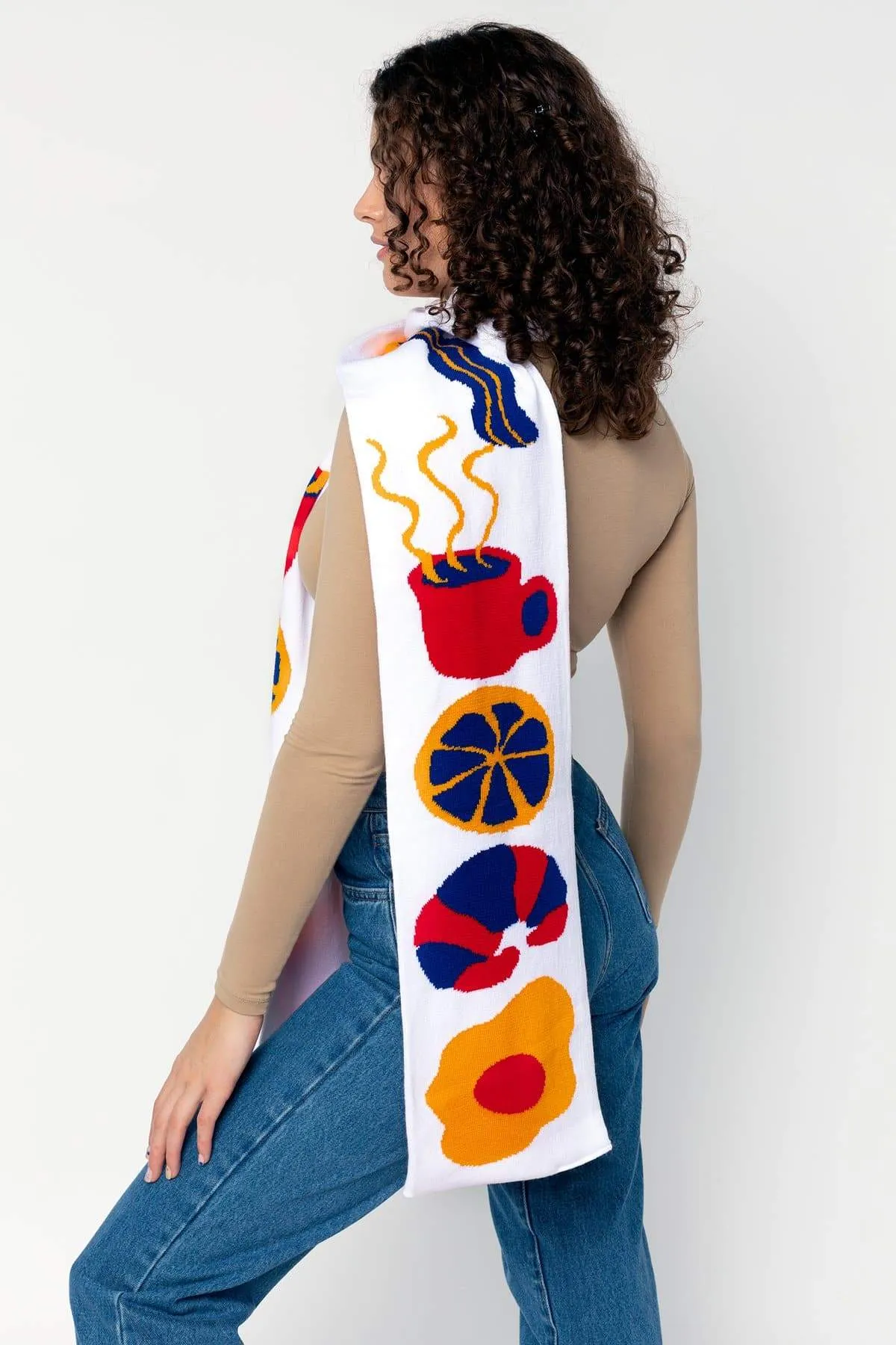 JQSCARF14 - Le Petit Déjeuner Scarf