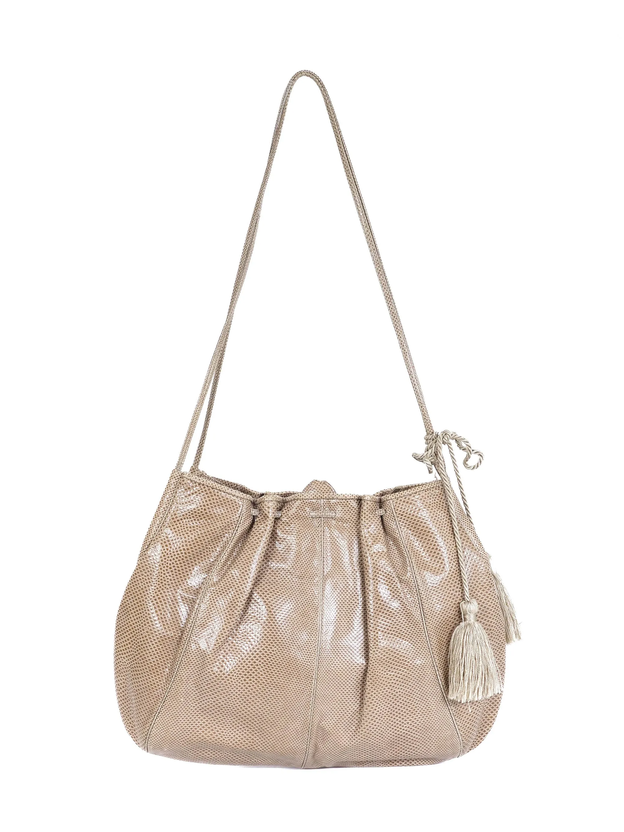 Judith Leiber Lizard Shoulder Bag