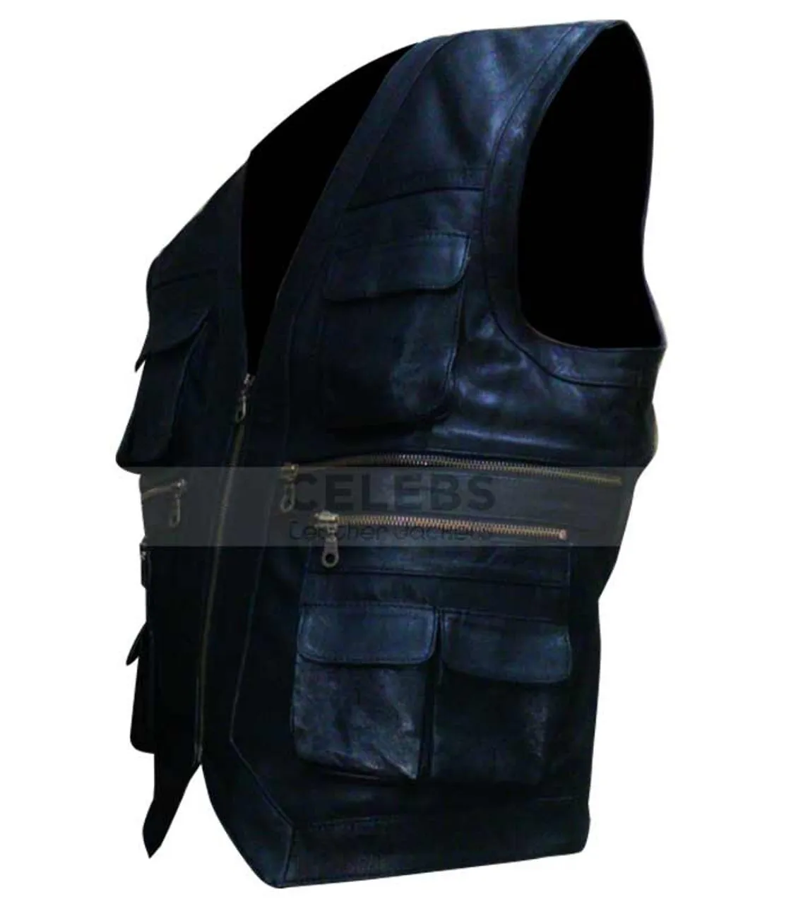 Jurassic World Chris Pratt Motorcycle Leather Vest