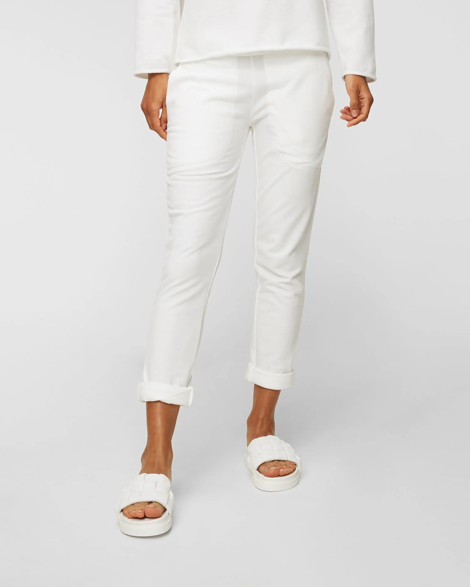 JUVIA Fleece Trousers Turn-up 83011068-100