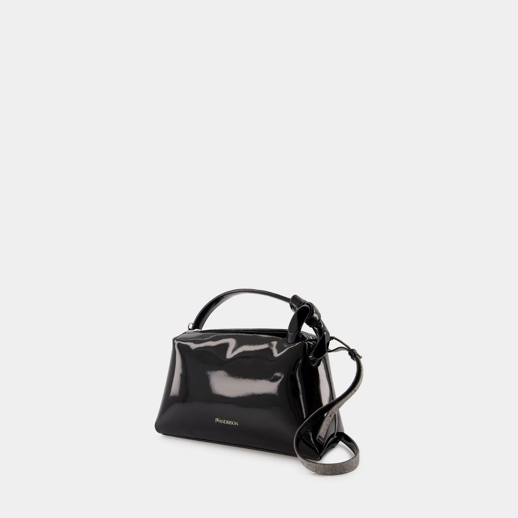 J.W. Anderson  The Jwa Corner Crossbody - J.W. Anderson - Cotton - Black