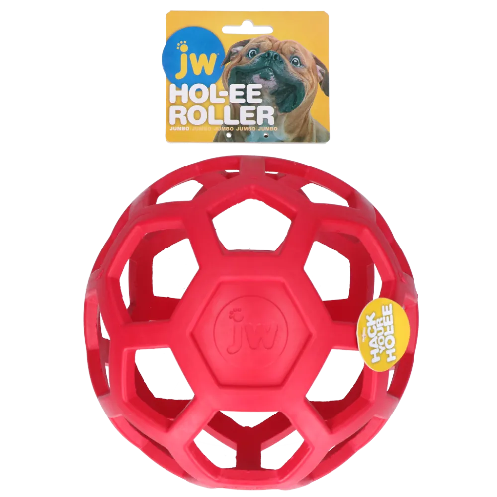 JW HOL-EE ROLLER Jumbo 19 cm Red