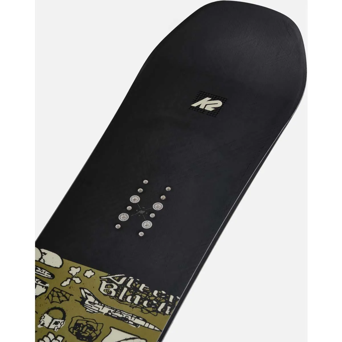 K2 Snowboarding Men's Afterblack Snowboard