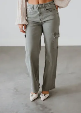 Kane Vervet Cargo Jeans