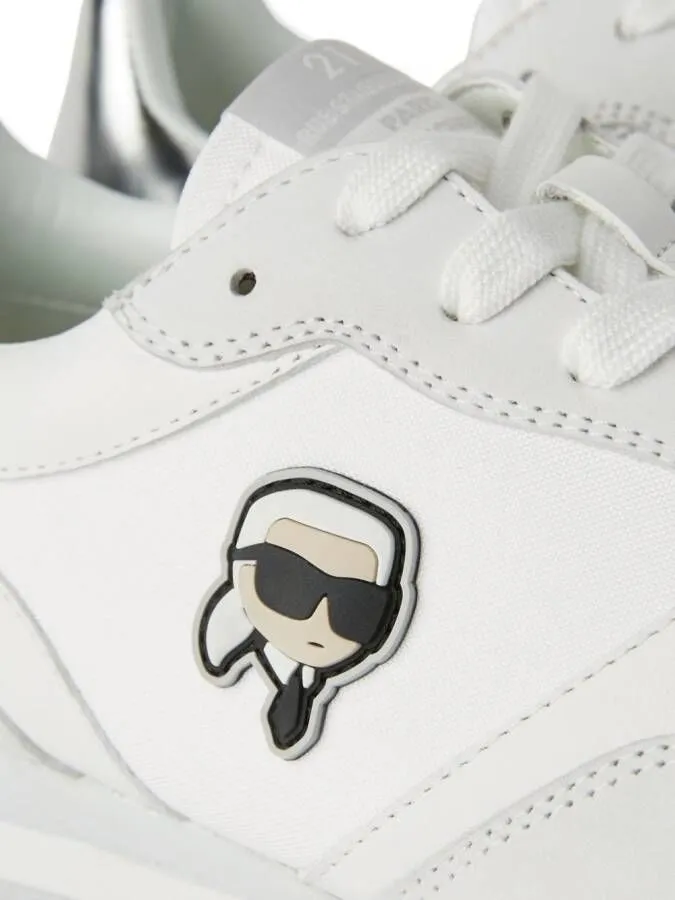 Karl Lagerfeld Ikon NFT appliqué-detail sneakers White