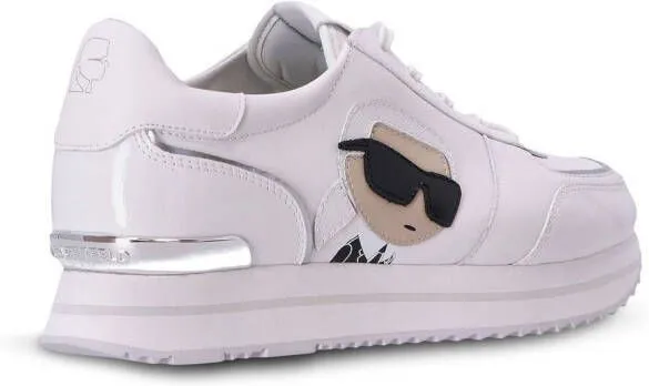 Karl Lagerfeld Karl patch-detail low-top sneakers White