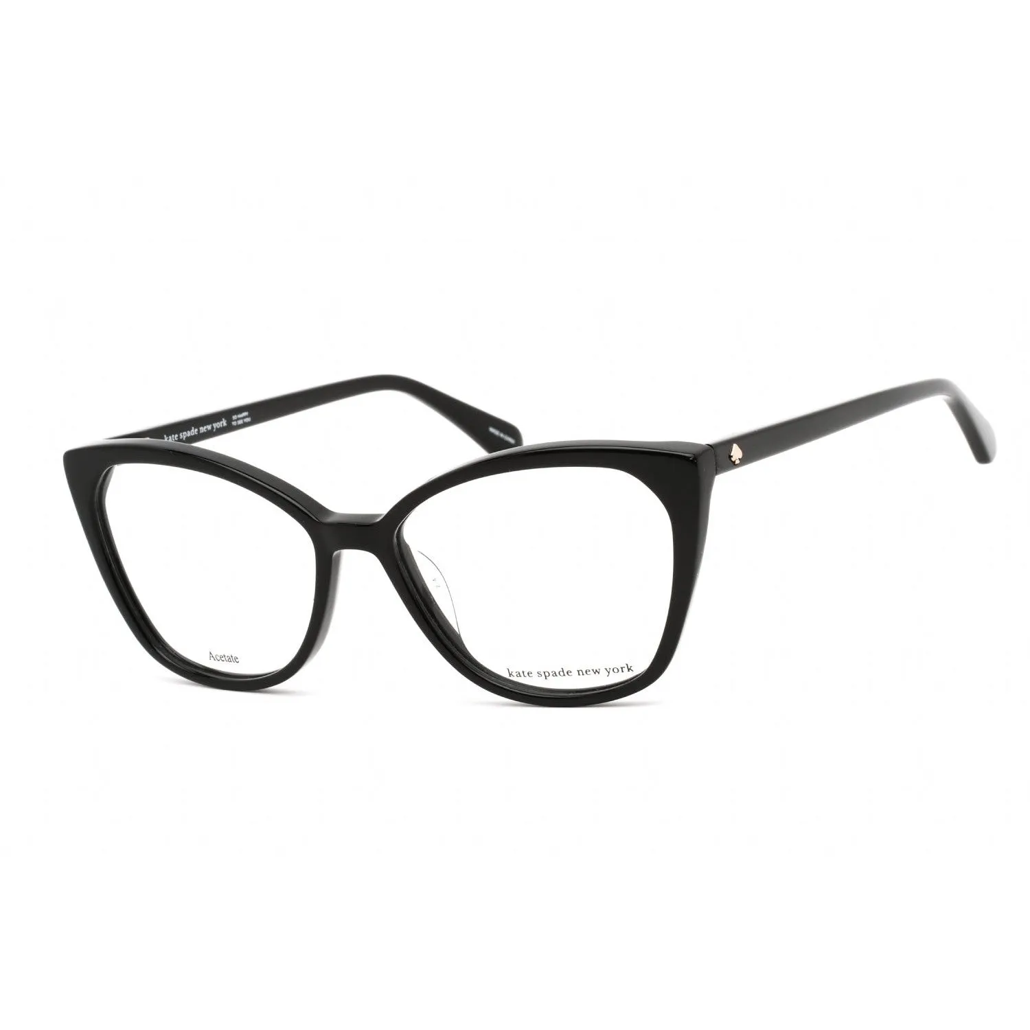 Kate Spade ZAHRA Eyeglasses BLACK / Clear demo lens