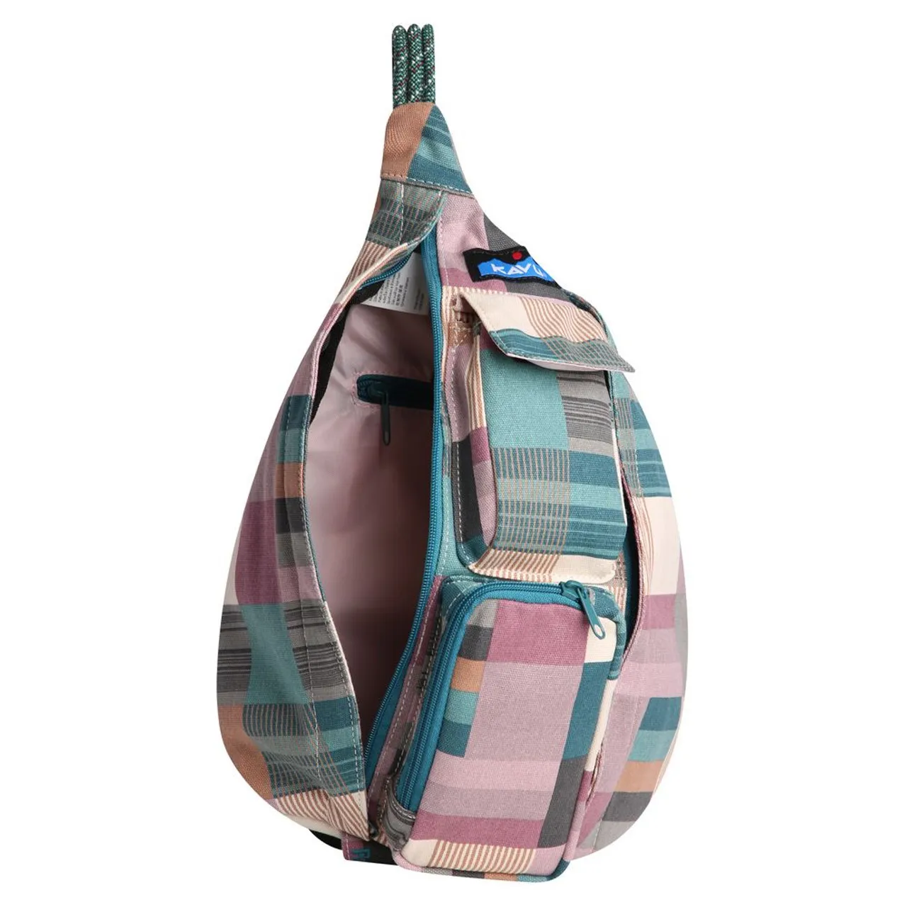 Kavu Mini Rope Bag - Grandmas Quilt