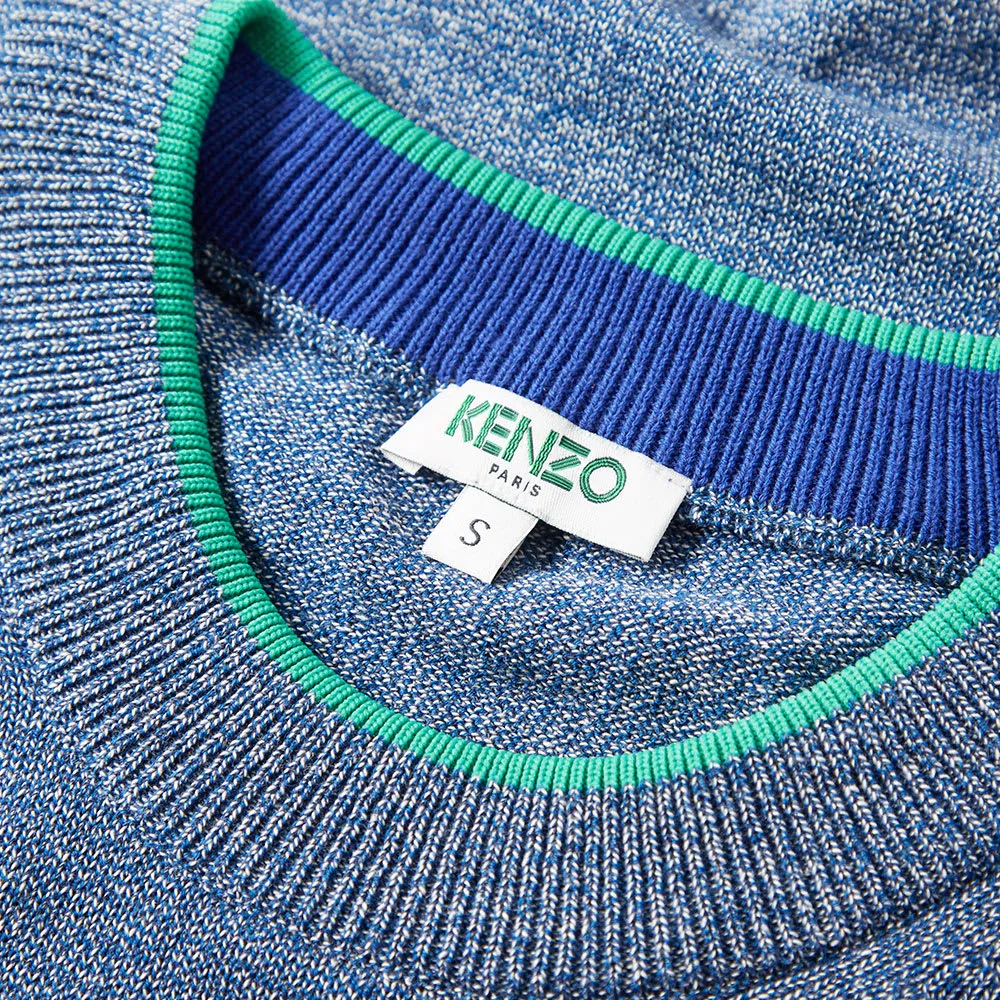 Kenzo Tiger Mouline Crew SweatUltramarine & Green