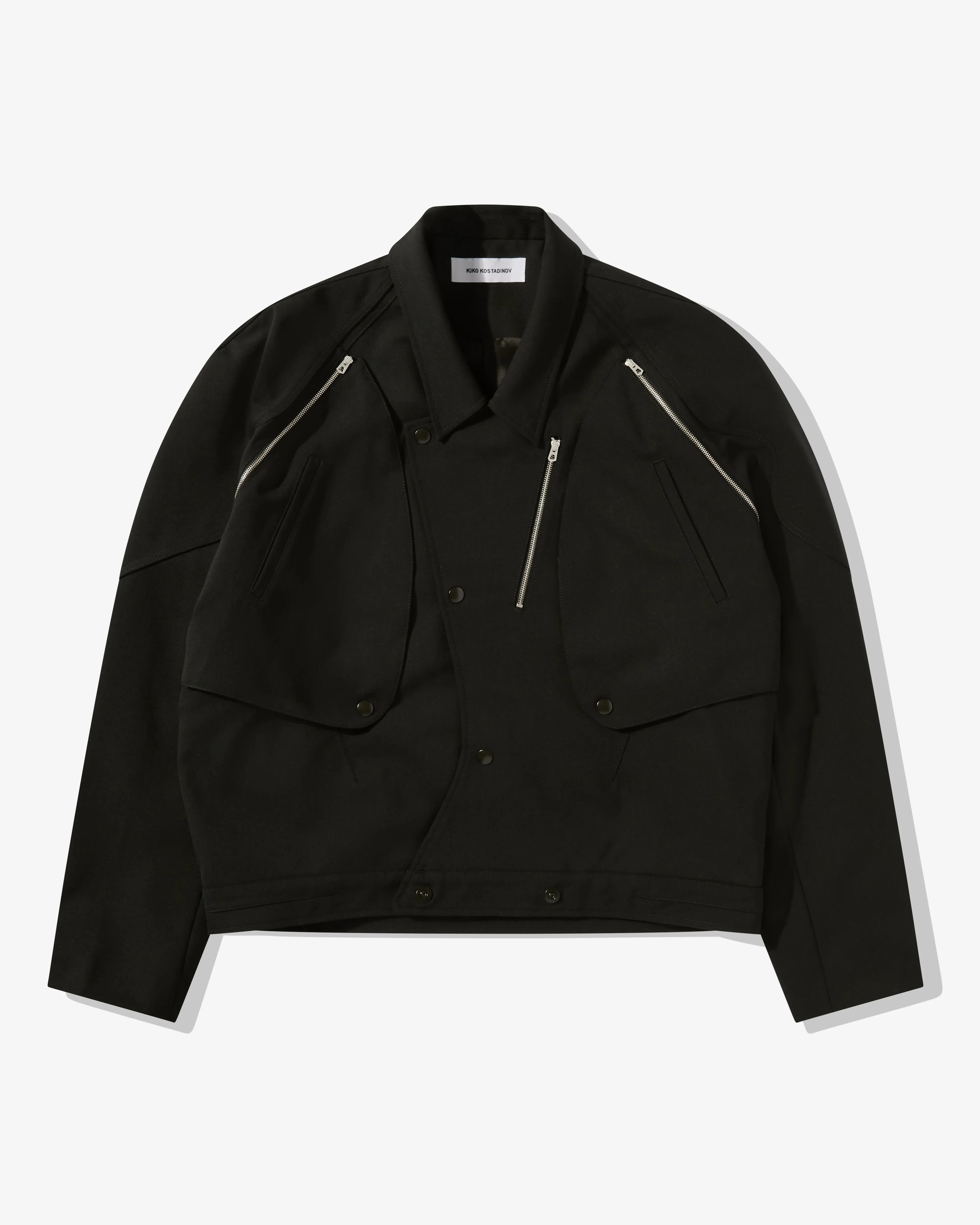 Kiko Kostadinov  Men'S Tonino Utility Jacket Night Black 