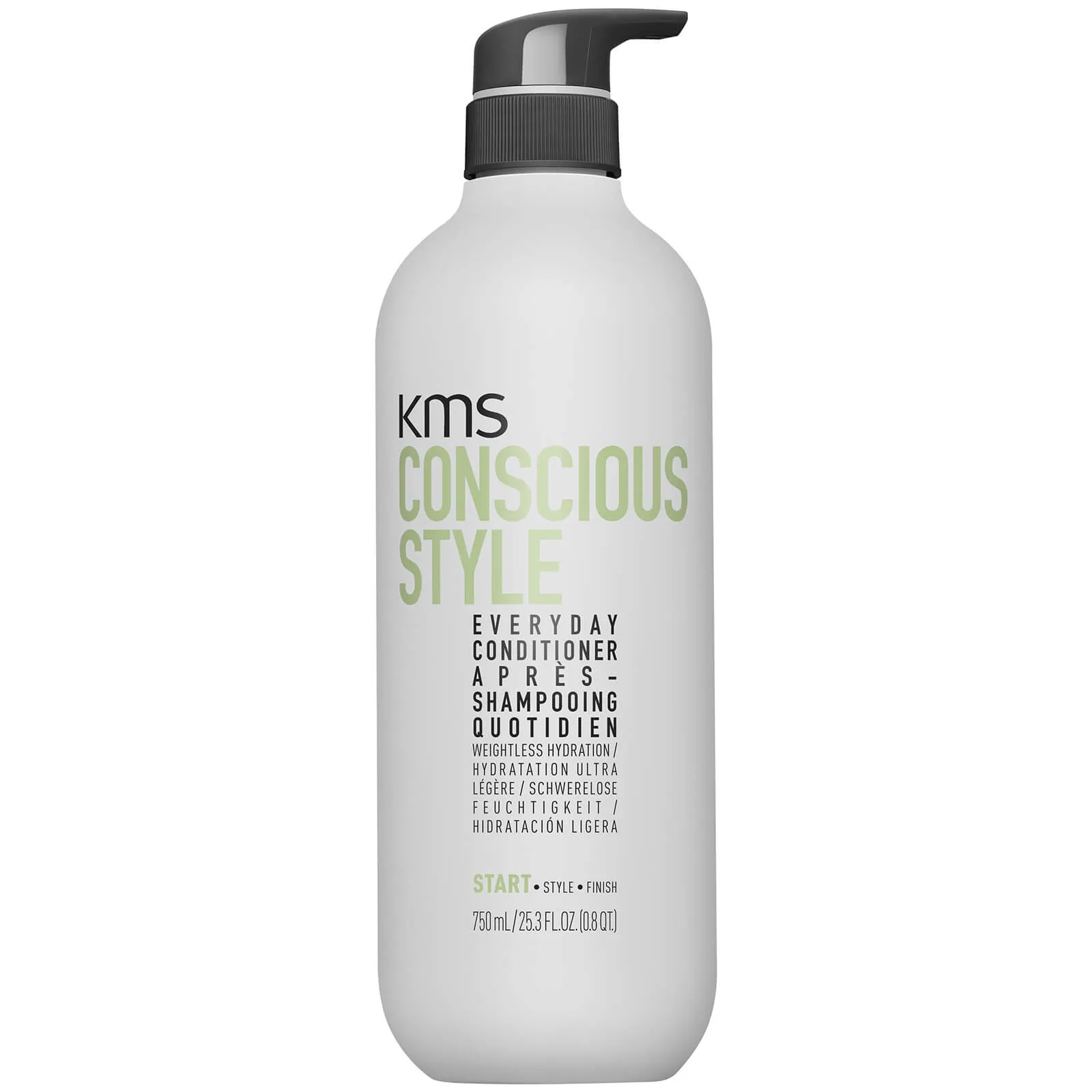 KMS Conscious Style Everyday Conditioner 750ml For Weightless Hydration (Worth £69)