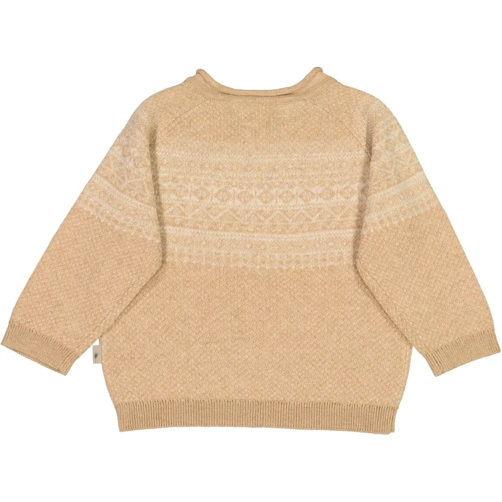 Knit Pullover Niels - cartouche melange