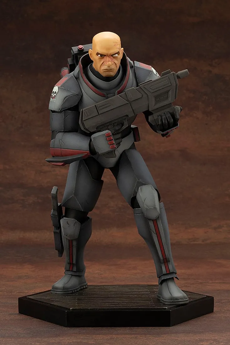 Kotobukiya ARTFX Star Wars The Bad Batch Wrecker Statue (gray)