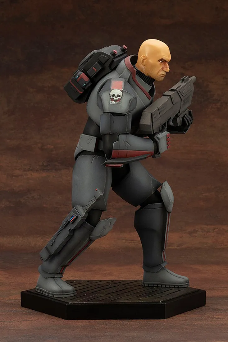 Kotobukiya ARTFX Star Wars The Bad Batch Wrecker Statue (gray)