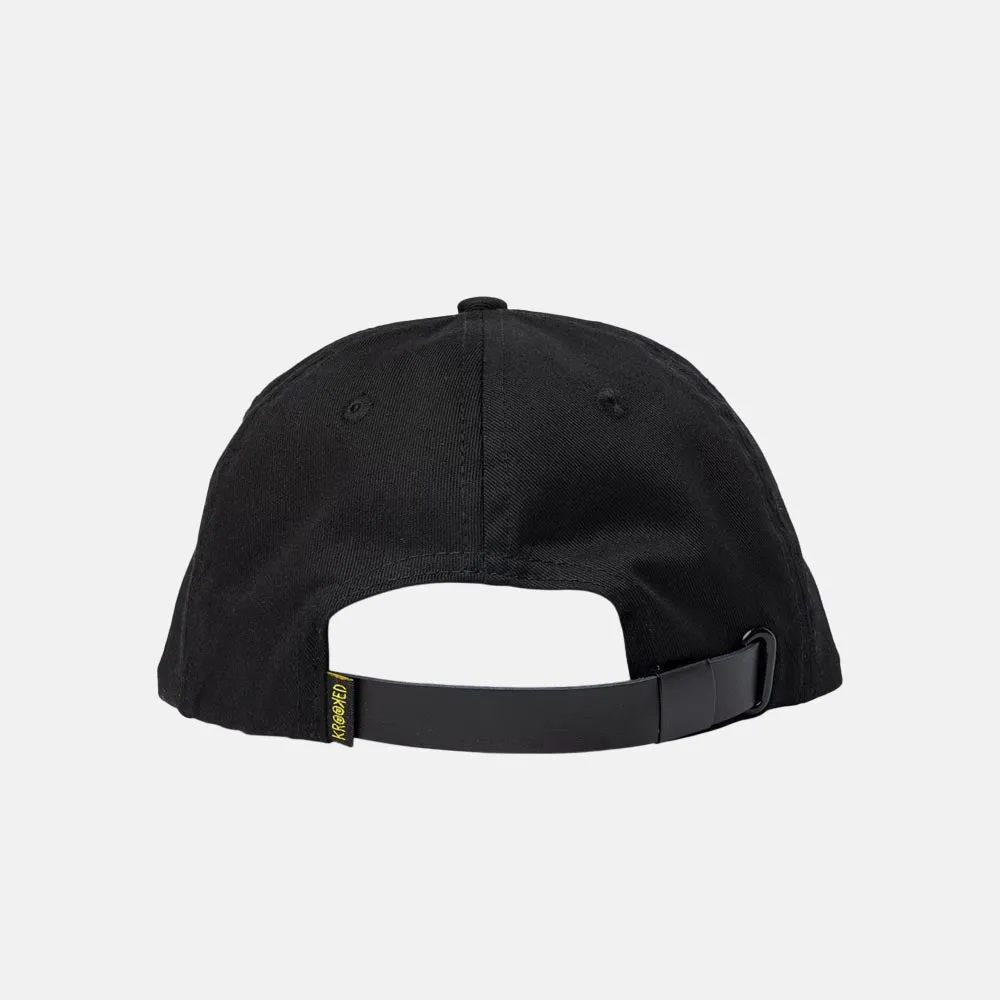 Krooked Skateboards - Eyes Snapback Cap - Black / Pink