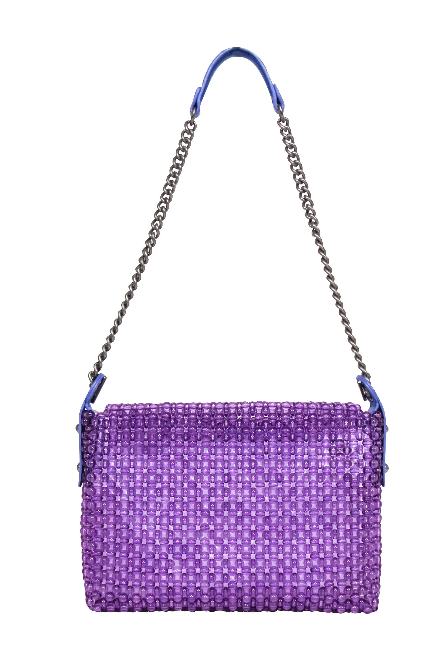 Kurt Geiger - Purple Kensington Bead Shoulder Bag