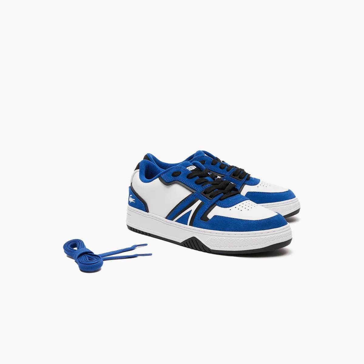 L001 Coated Leather Trainers