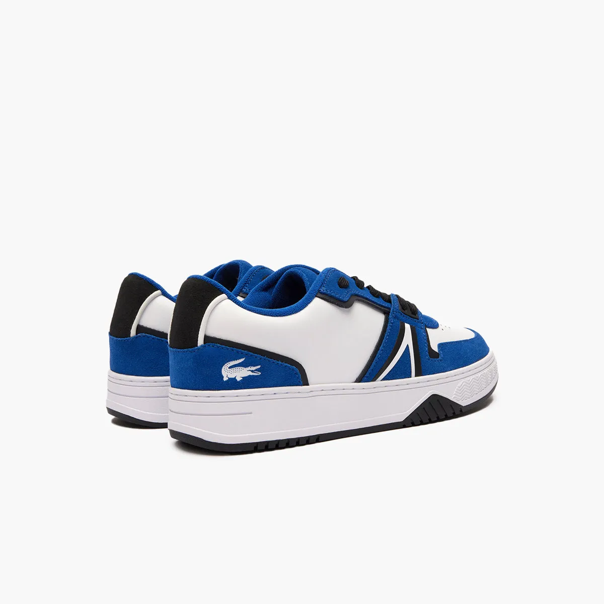 L001 Coated Leather Trainers