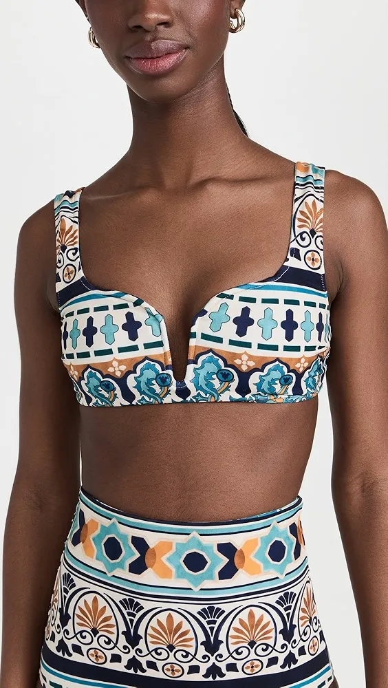 La Double J   Barbarella Bikini Top 