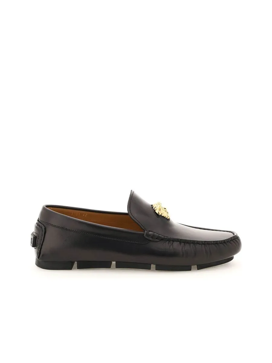 La Medusa Leather Loafers