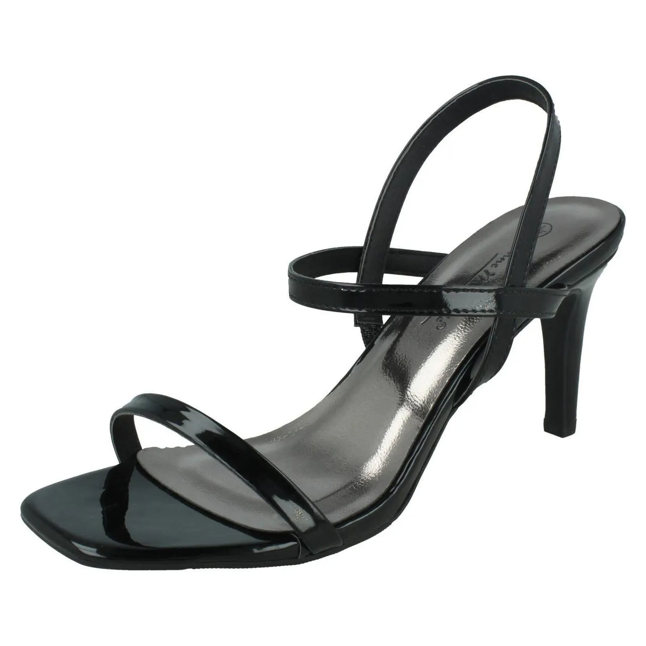 Ladies Anne Michelle Slingback Heeled Sandals F10983