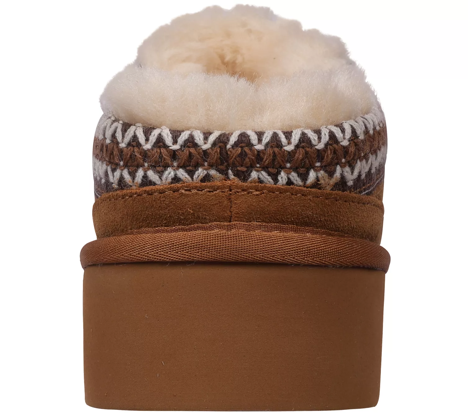 Lamo Suede Platform Clog Slipper - Jane