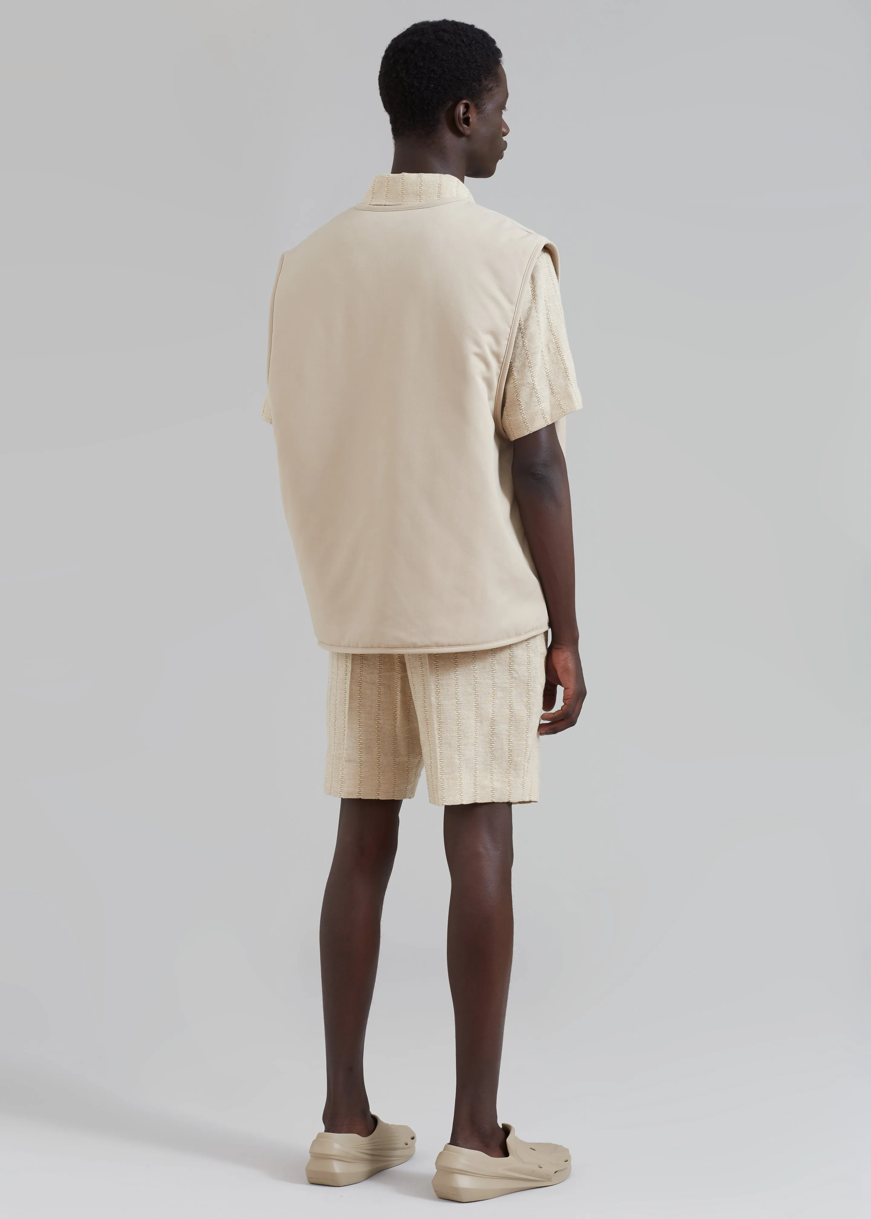 Lant Reversible Vest - Natural