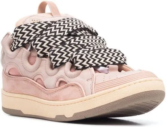 Lanvin chunky lace-up sneakers Pink