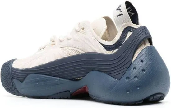 Lanvin Flash-X chunky low-top sneakers Neutrals