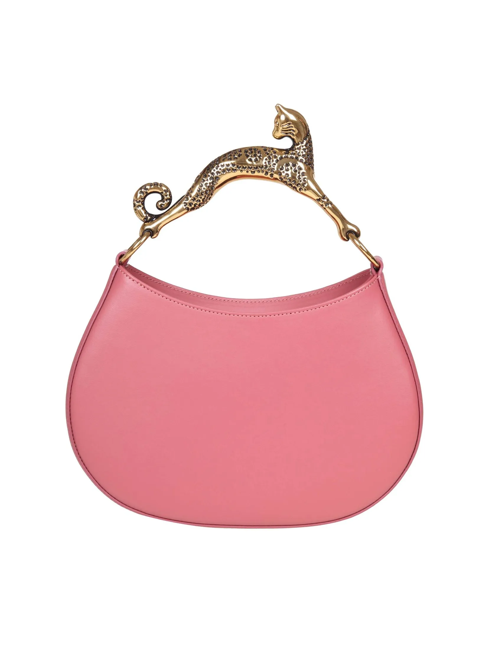 LANVIN HOBO CAT BAG IN PINK LEATHER