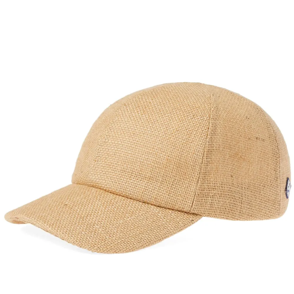 Larose Paris Burlap Baseball CapNatural