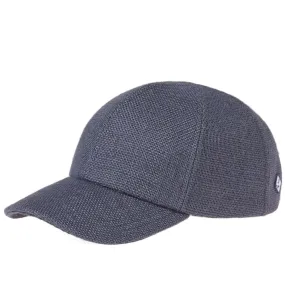 Larose Paris Burlap Baseball CapNavy