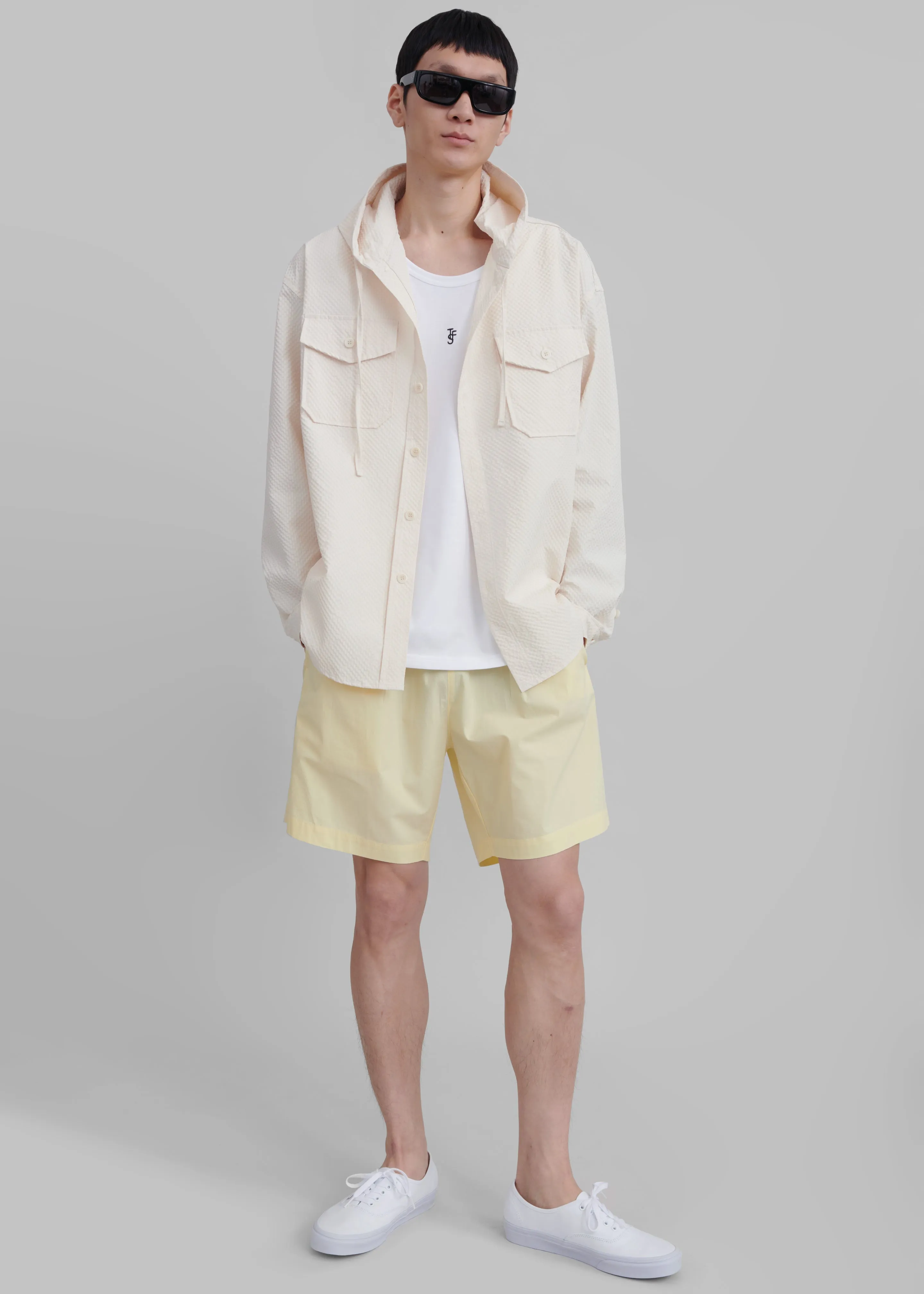 Lars Hooded Jacket - Beige