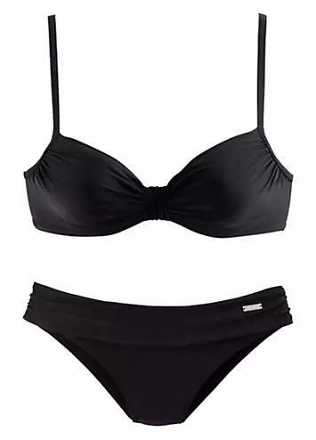 LASCANA Underwired Pleated Bikini | Kaleidoscope